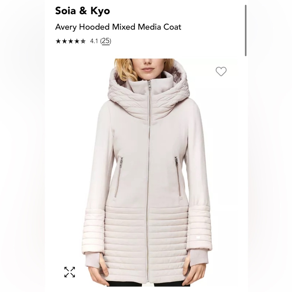 Soia and Kyo Avery coat size small